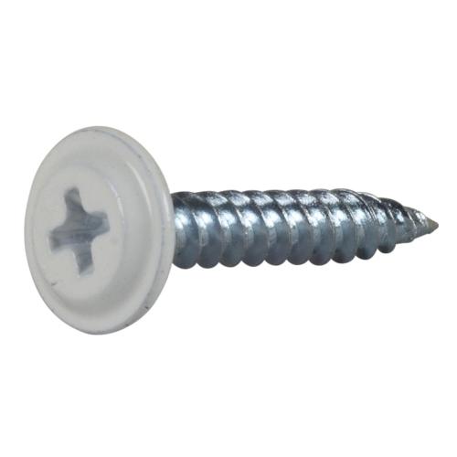 Mounting Screw With Sharp Tip PH2 4.2x25mm White 250pcs Essve
