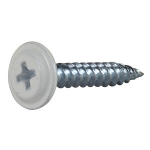 Monteringsskrue Med Skarp Spids PH2 4,2x25mm Hvid 250stk Essve