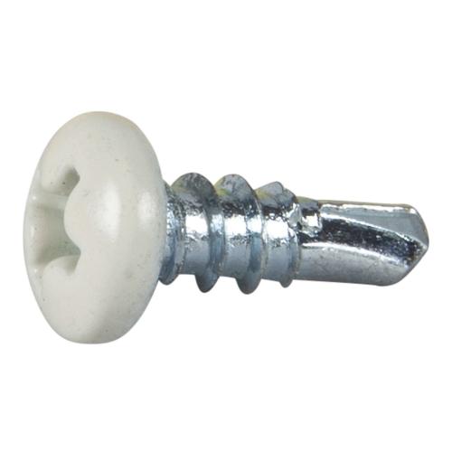 Boreskrue Med Kuglehoved 3,5x9,5mm C1 Hvid 1000stk Essve