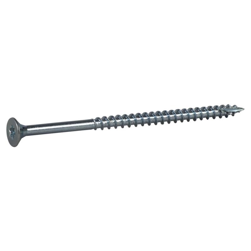 Træskrue Fuldgevind Forsænket Hoved 5x90mm FZB C1 100stk Essve