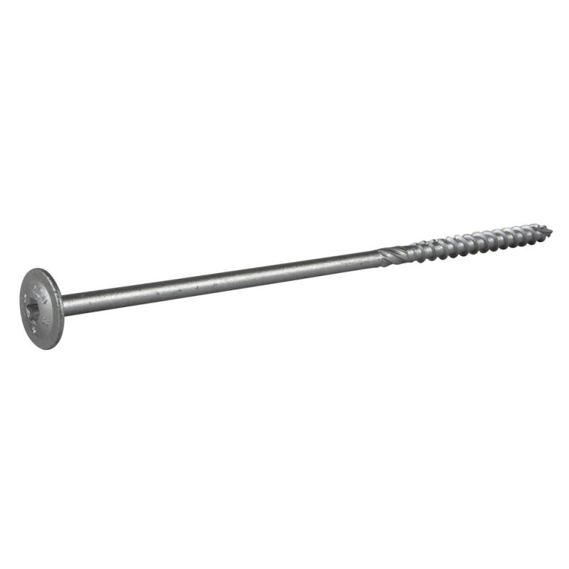 Konstruktionsskrue-W (WAF) Med Stort Hoved TX40 8x220mm Corrseal C4 20stk Essve