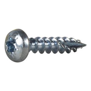 Träskruv Helgängad Kullrigt Huvud FZB C1 4x20mm 200st  Essve