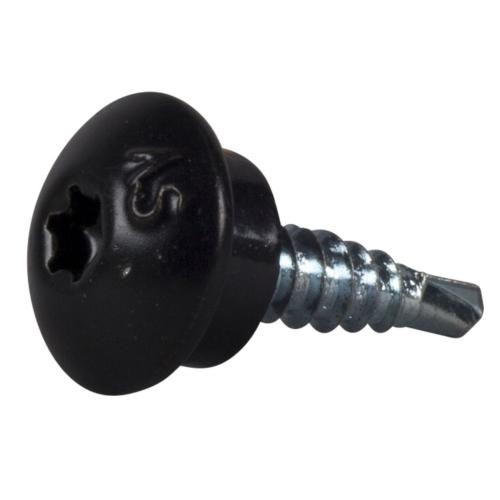 Bondeskrue Dekor TX25 4,8x20mm Sort 250stk Essve