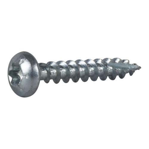 Träskruv Kullrigt Skalle Helgängad TX20 4x25mm Blankförzinkad C1 200st Essve