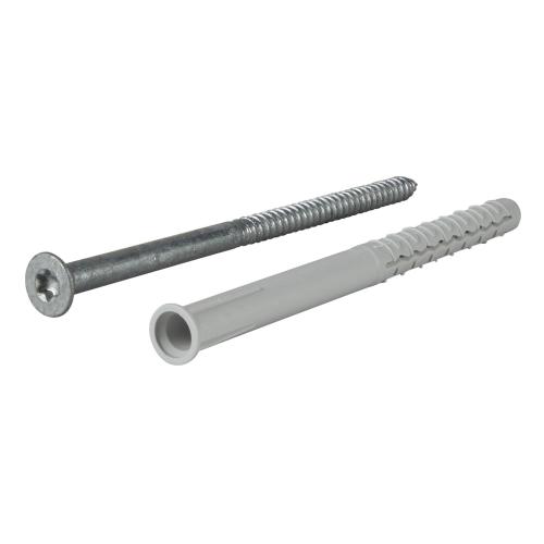 Fasadplugg GXL Skruv Försänkt Huvud 10x140mm TX40 FZV A4 30st Essve