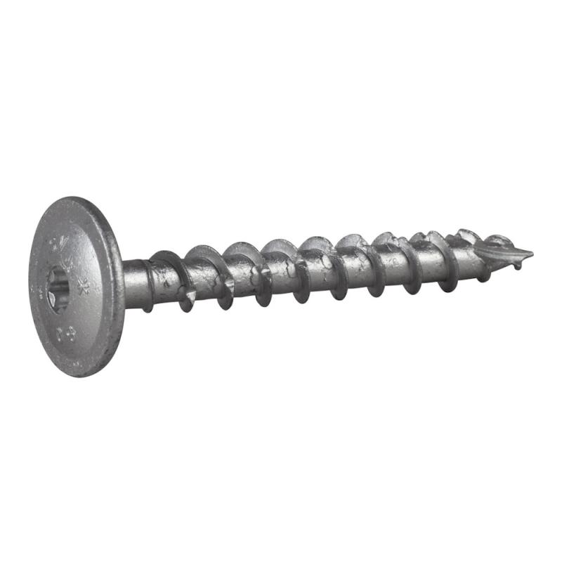 Konstruktionsskrue-W (Waf) Med Stort Hoved Corrseal C4 10x80mm 50stk Essve