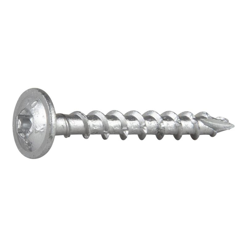 Konstruktionsskrue-W (WAF) Med Stort Hoved Corrseal C4 6,0x50mm 100stk Essve