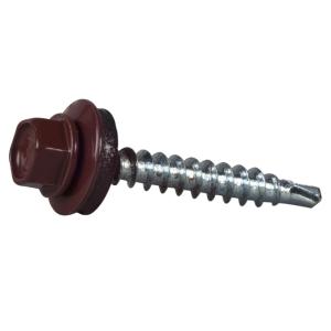 Landmandsskrue Med Borespids 4,8x35mm Rød 250stk Essve