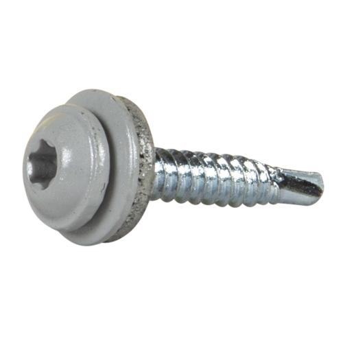 Mounting Screw With Washer For Water Board TX20 4.2x25mm Silver 100pcs Essve