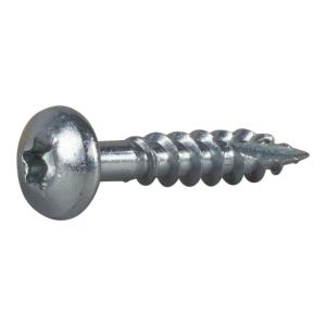 Træskrue Essdrive Kullrig Skull TX20 4,5x25mm Blankforzinket C1 200stk Essve