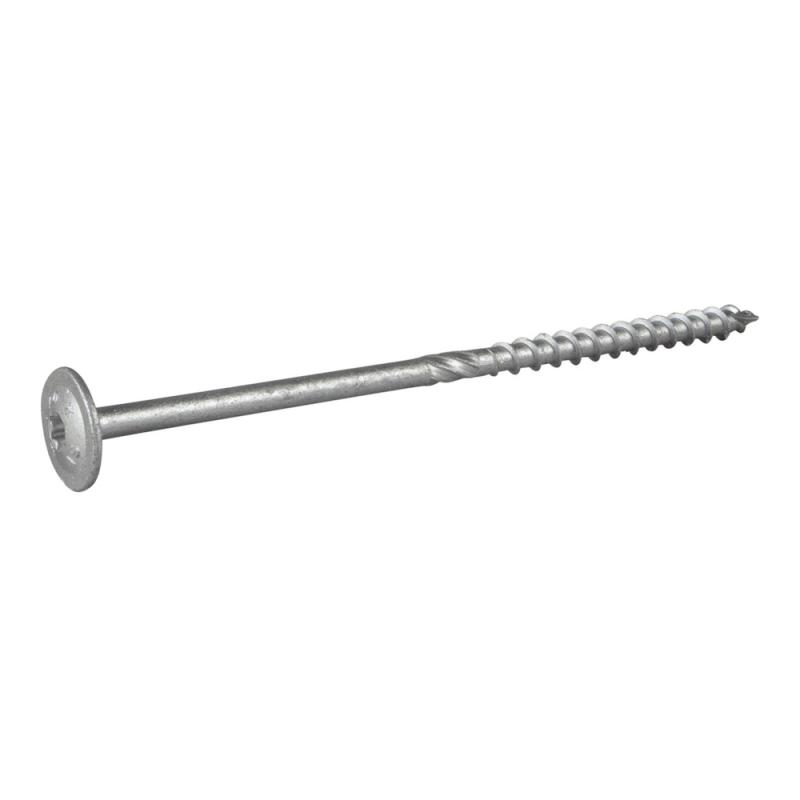 Konstruktionsskrue-W (WAF) Med Stort Hoved Corrseal C4 8x180mm 25stk Essve