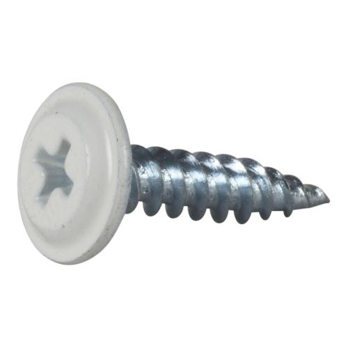 Mounting Screw With Sharp Tip PH2 4.2x19mm Lacquered C2 White 250pcs Essve