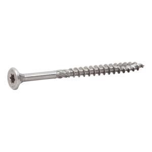 Träskruv Essdrive Försänkt Huvud 5x80mm Rostfri Syrafast A4 10st Essve