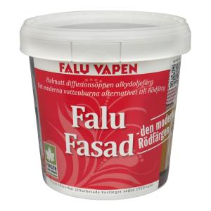Facademaling 1L Sort Falu Vapen