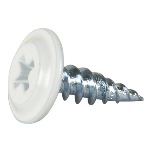 Mounting Screw With Sharp Tip PH2 4.2x13mm Lacquered C2 White 250pcs Essve
