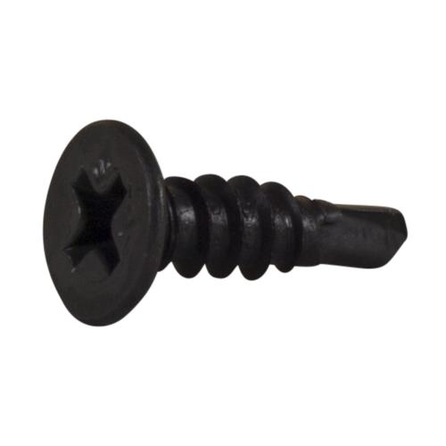 Mounting Screw With Drill Tip Ph2 4.2x14mm Black Phosphated 500pcs Essve