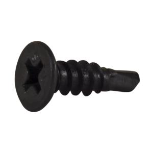 Monteringsskrue Med Borespids Ph2 4,2x14mm Sort Fosfateret 500stk Essve