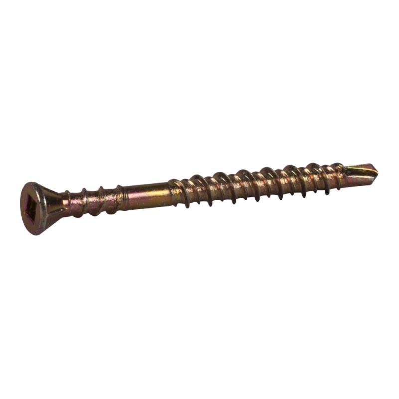 Gulvskrue Til Massive Trægulve 3,9x42mm Gulkromateret C1 250stk Essve