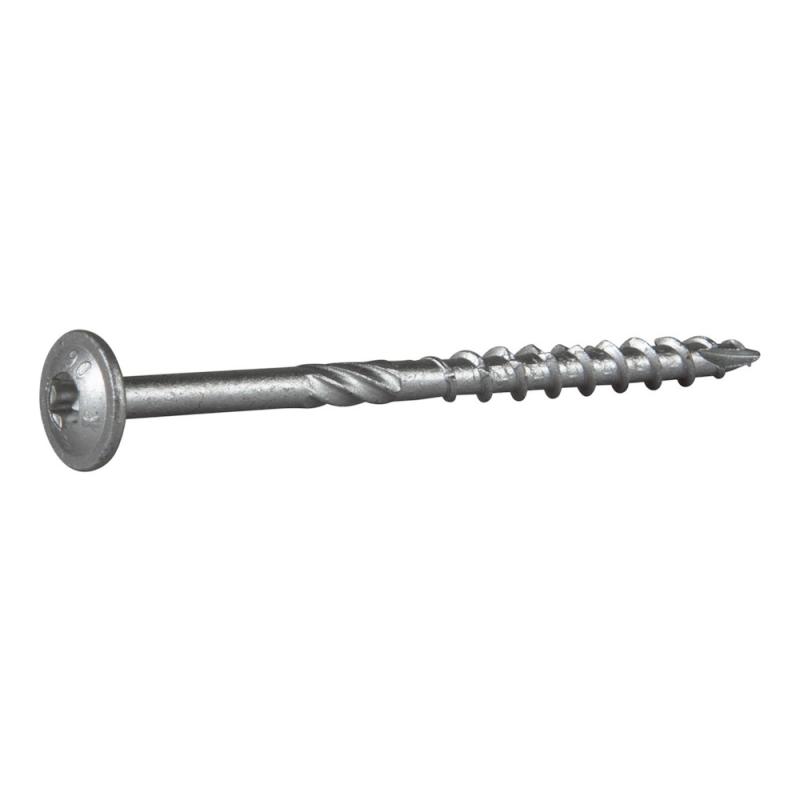Konstruktionsskrue-W (WAF) Med Stort Hoved Corrseal C4 6,0x90mm 100stk Essve