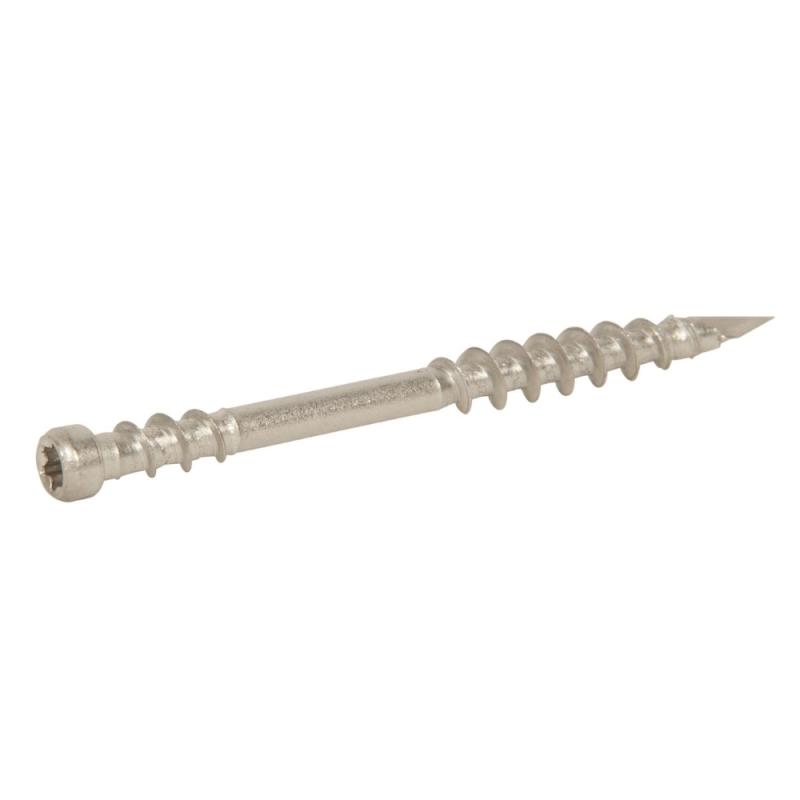 HDS Terrasseskrue Med Borespids TX15 4,8x60mm Rustfrit Stål Syrebestandigt A4 C5 1200stk Essve
