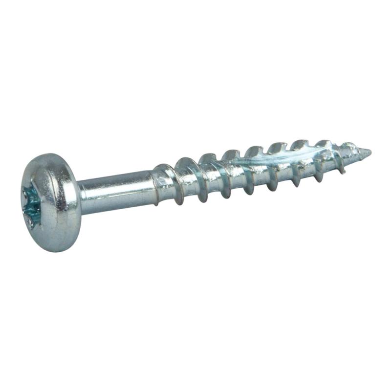 Træskrue Essdrive Kuglehoved TX25 5x35mm Blank Zink C1 200stk Essve
