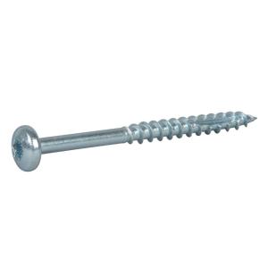 Träskruv Essdrive Kullrigt Huvud 5x60mm FZB C1 10st Essve