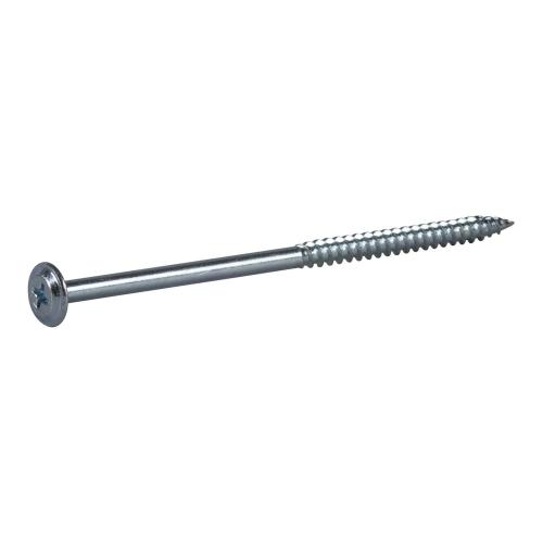 Mounting Screw With Sharp Tip PH2 4.8x100mm Bright Zinc Plated C1 200pcs Essve