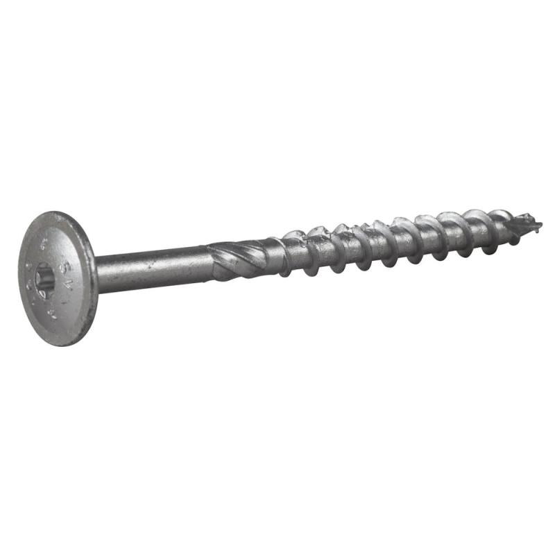 Konstruktionsskrue-W (WAF) Med Stort Hoved TX40 10x120mm Corrseal C4 25stk Essve