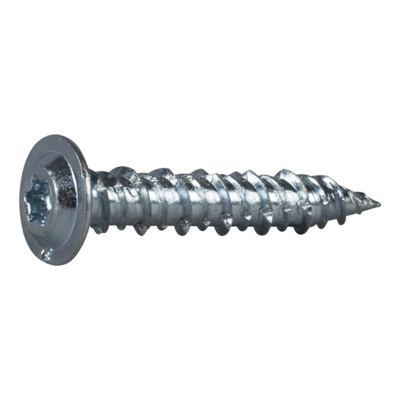 Betongskruv ECS-W Wafer Huvud TX30 7,5x42mm Blankförzinkad C1 100st Essve