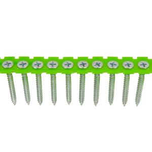 Hard Plasterboard Screw For Wood/Steel Joist Ph2 3.9x40mm FZB Banded C1 1000pcs Essve