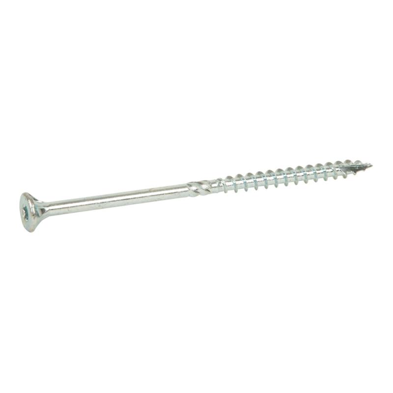 Træskrue Essdrive Undersænket Hoved TX20 4x60mm Blank Zink C1 100stk Essve