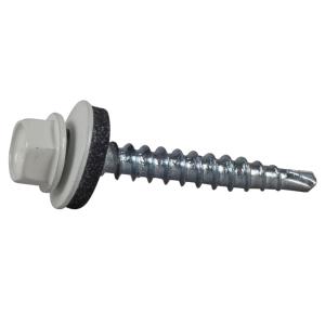 Bondeskrue Med Borespids 4,8x35mm Hvid 20stk Essve