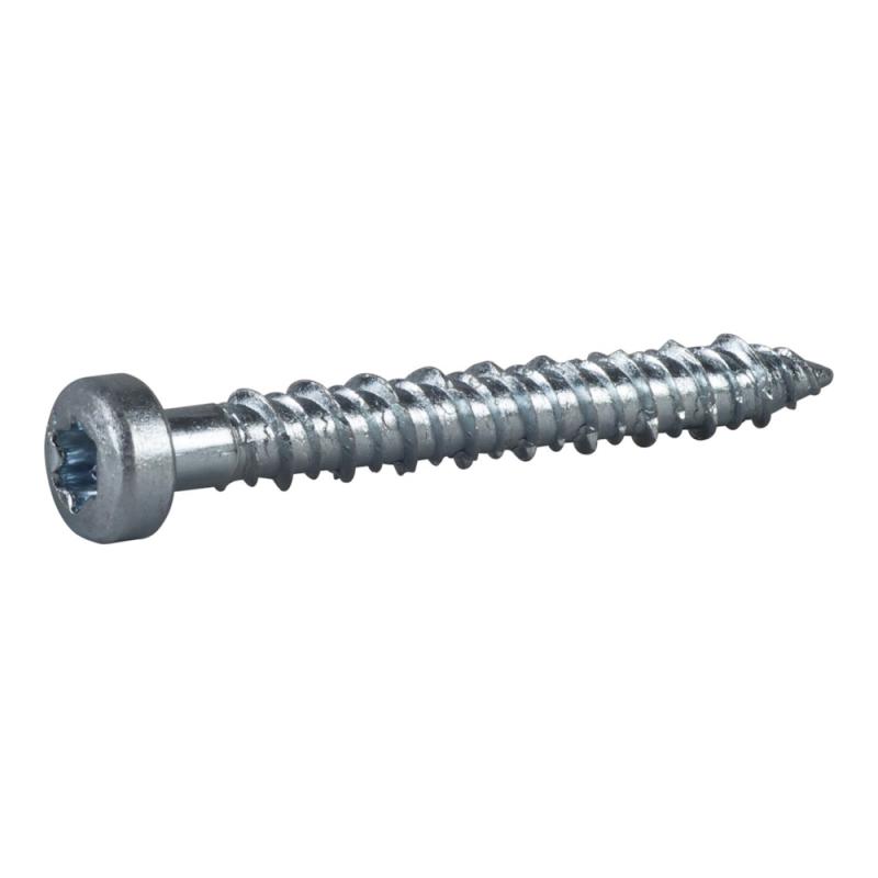 Betongskruv ECS-PS Kullrigt Huvud TX30 6,3x50mm FZB C1 8stx10pak Essve