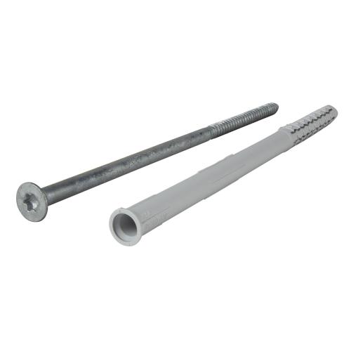 Fasadplugg GXL Försänkt Huvud 10x200mm FZV TX40 A4 25st Essve