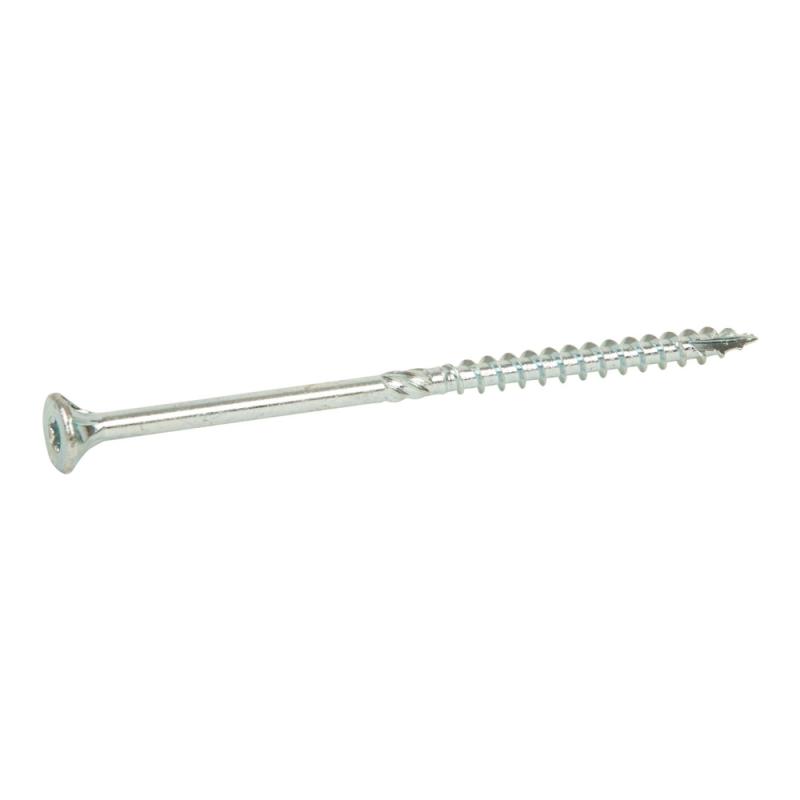 Træskrue Essdrive Undersænket Hoved TX30 6x100mm Blank Zink C1 400stk Essve