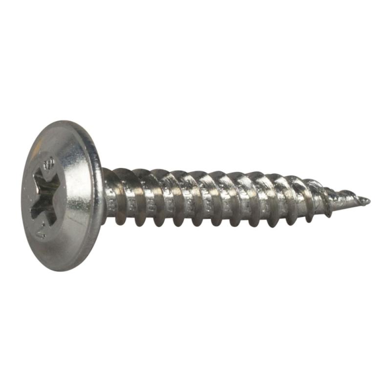 Monteringsskrue Med Skarp Spids PH2 4,2x25mm Blankforzinket C1 250stk Essve