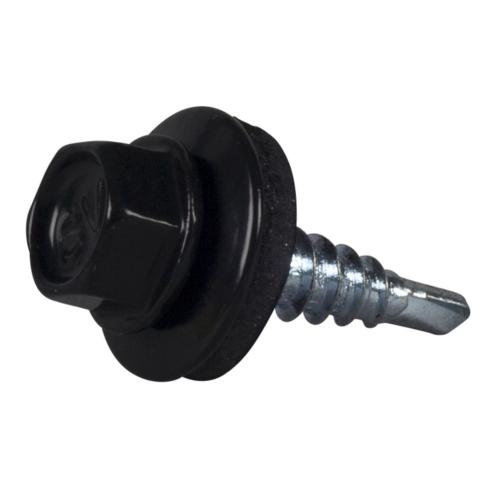 Farmer Skrue Med Borespids 4,8x20mm Sort 250stk Essve