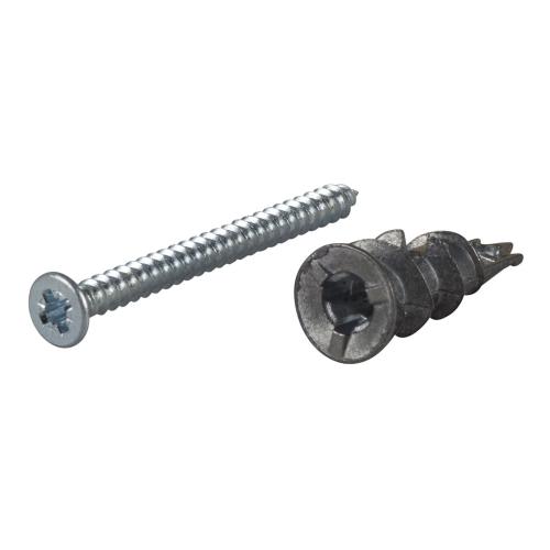 Gipsanker Driva Zink TF27 Inklusive Skrue PZ2 4,5x50mm 4stkx10pakke Essve