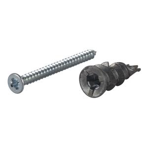 Gipsanker Driva Zink TF27 Inklusive Skrue PZ2 4,5x50mm 4stkx10pakke Essve