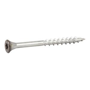 Facadeskrue TX20 4,4x45mm Rustfri Syrefast A4 M.Brun 250stk Essve