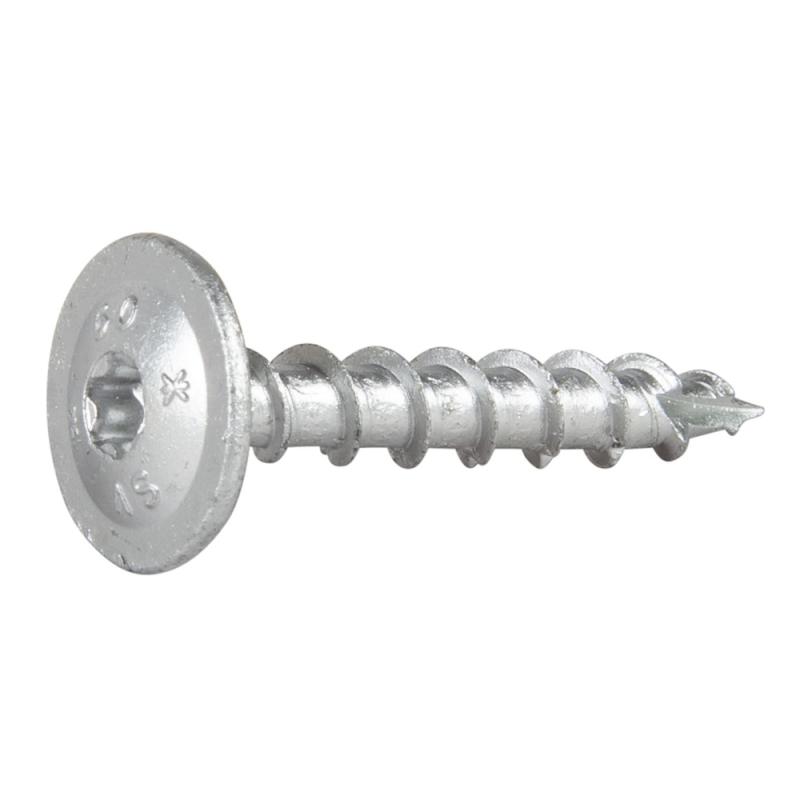 Konstruktionsskrue-W (Waf) Med Stort Hoved Corrseal C4 8x50mm 50stk Essve