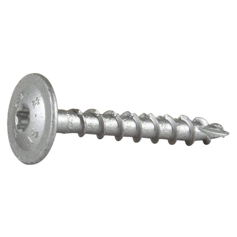 Konstruktionsskrue-W (WAF) Med Stort Hoved TX40 8x60mm Corrseal C4 50stk Essve