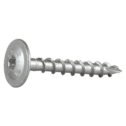 Konstruktionsskruv-W (WAF) Med Stort Huvud TX40 8x60mm Corrseal C4 50st Essve