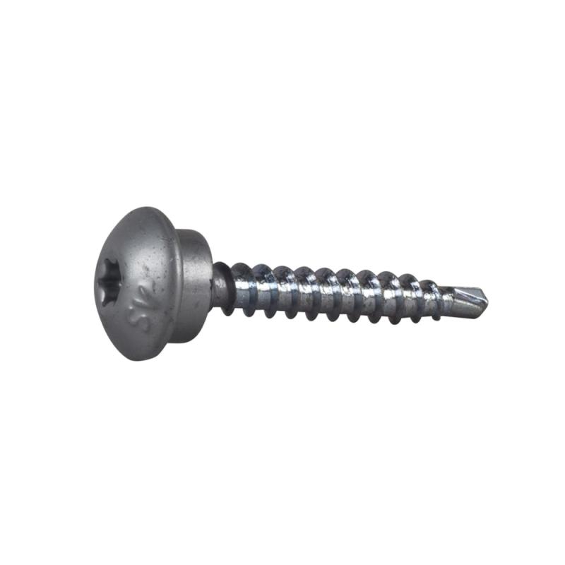 Farmerskrue Decor BS TX25 FZB 4,8x35mm Sølv 250stk Essve