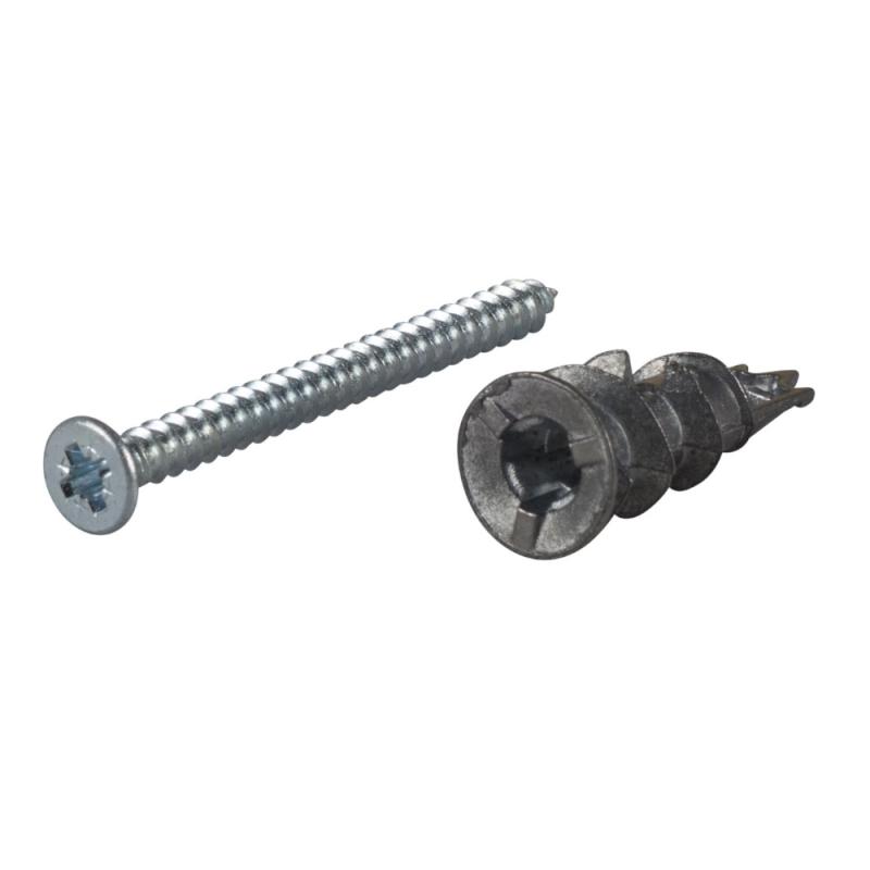 Gipsanker Driva Zink TF27 Inklusive Skrue 4,5x50mm 100stk Essve