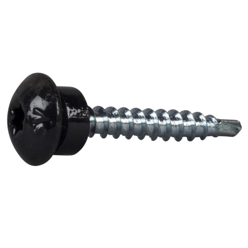 Bondeskrue Dekor TX25 4,8x35mm Sort 250stk Essve
