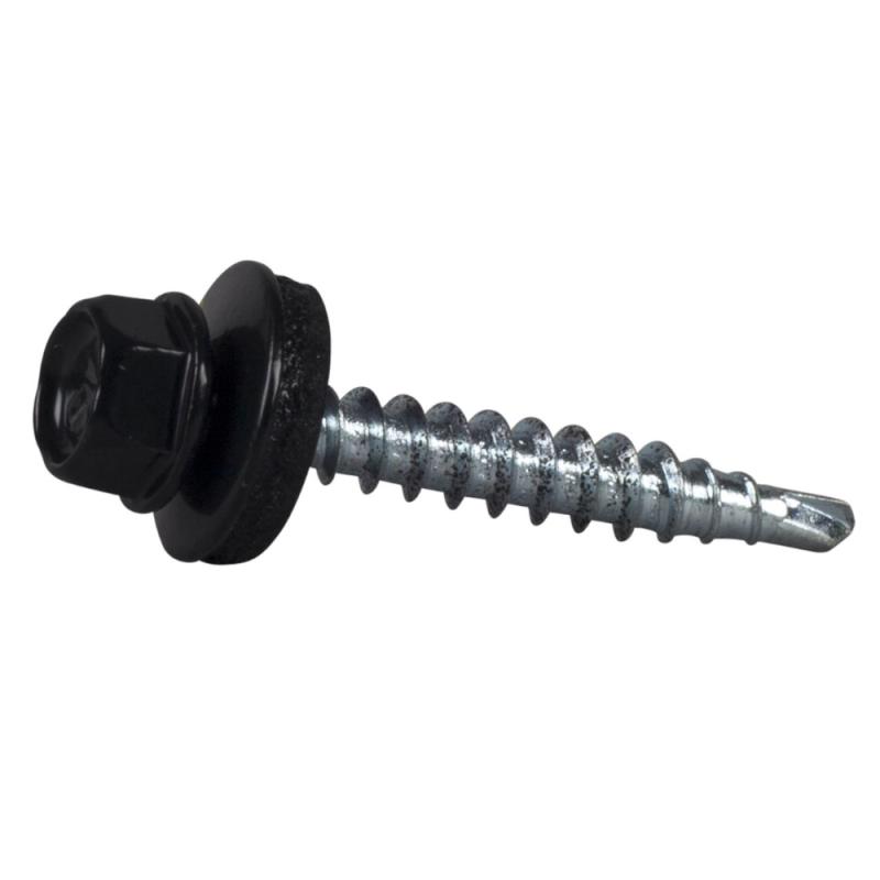 Farmer Skrue Med Borespids 4,8x35mm Sort 250stk Essve