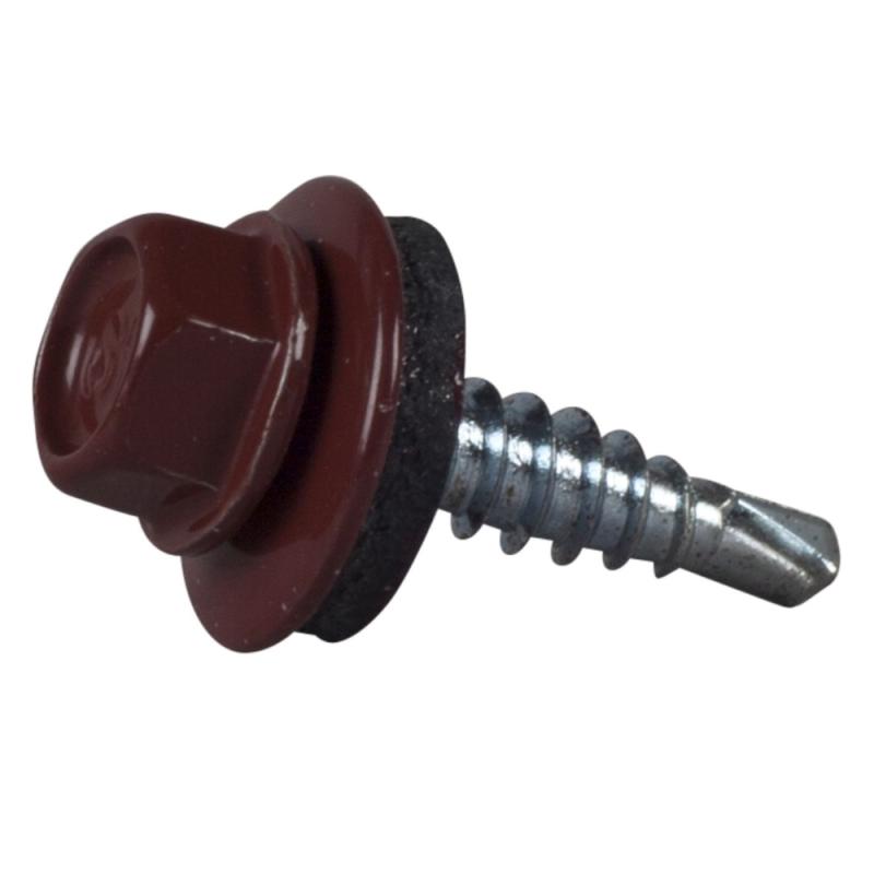 Farmer Skrue Med Borespids 4,8x20mm Rød 250stk Essve