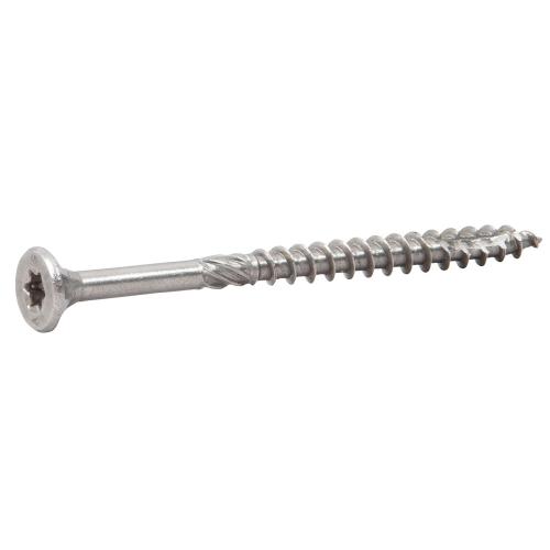 Træskrue Essdrive Forsænket 6,0x70mm Syrefast A4 C5 100stk Essve