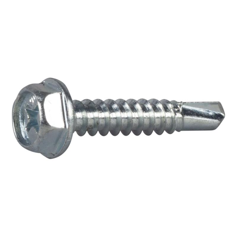 Borrskruv Sexkantshuvud PH2 4,8x25mm Blankförzinkad C1 500st Essve
